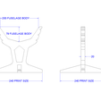 Drawing-1.gif NEW For 2024 - RC PLANE STAND - ONE PIECE DESIGN