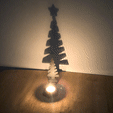 Sequence-01_5.gif Christmas Shadow Candle Holder with 13 Silhouettes Files