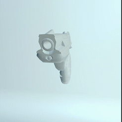 valorant-pistol-HypeBeast-MP4.gif OBJ file VALORANT CLASSIC PRIME・3D printable model to download