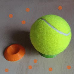 pp.gif Free STL file Spherical shape support・3D printing model to download