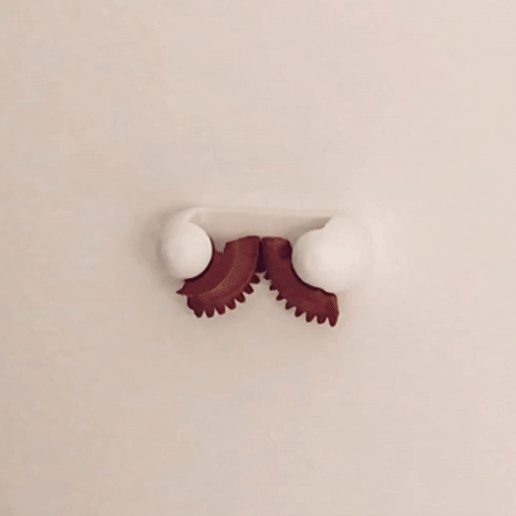 Self-locking broom handle support