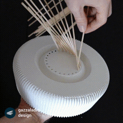 04.gif STL file Fruit bowl “Fire”・3D printing model to download