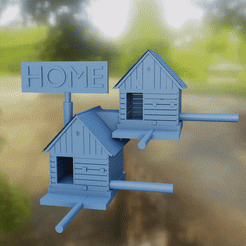 BirdHouse1.gif Pajarera de dos pisos