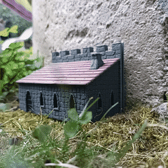 gif.gif Free STL file Castle Fort Armory Pack・3D printer design to download