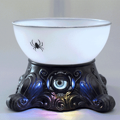 hero-gray-rainbow.gif Free STL file Animated Eye Candy Bowl Upgrade・3D printing model to download
