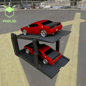 56.gif Elevador de coches para Diecast T-HW