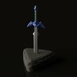 ezgif.com-video-to-gif.gif The Legend of Zelda - Master Sword [3D Print STL Files]