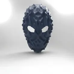 untitled.204.gif STL file MASK MASK VORONOI COSPLAY HALLOWEEN・3D printable model to download
