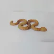gif.gif articulated spiky viper snake