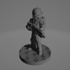 Generic-Space-Soldier.gif STL file Generic Space Soldier・3D printable design to download