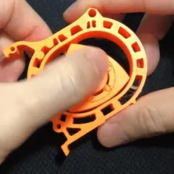 Keychain-MazdaRotaryEngine.gif STL-Datei Keychain - Mazda Rotary Engine (Print-in-Place)・3D-druckbare Vorlage zum herunterladen
