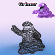 088.gif #088 Grimer Pokemon Wiremon Figure