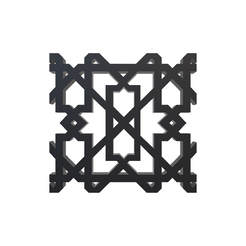 Alhambra.gif Archivo STL gratuito CELOSIA ALHAMBRA | LOGO CERVEZAS ALHAMBRA・Design para impresora 3D para descargar, ILG3D