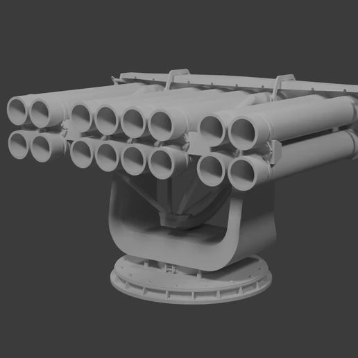 🚀 RBU-2500 - Maßstab 1/35, 1/48 | 3D-Druckbare STL-Miniatur・ 3D Datei ...