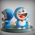 Doraemon.gif Doraemon pose Combo Pack-哆啦A梦--ドラえもん - FAN ART - 3D MODEL