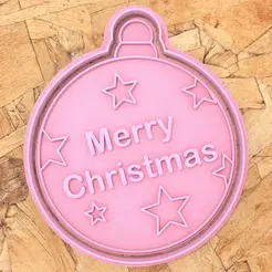 1367-Esfera-Feliz-Navidad.gif Merry Christmas Sphere Cookie Cutter