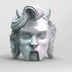 gif-21-2.gif STL file Ghoulette ring・3D printing idea to download
