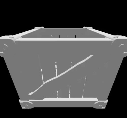 Crate-3.mp4 Rustic Wooden Storage Crate