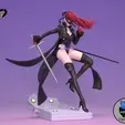 Kasumi-TT.gif Kasumi/Violet- Persona 5 Royal Anime Figurine STL for 3D Printing