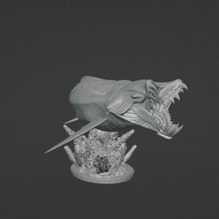 Diseño-sin-título.gif STL file Akula Avatar | Shark・Template to download and 3D print