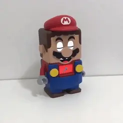 teste-perfil2.gif STL file MARIO PHONE DOCK WITH ANIMATION・3D printable design to download