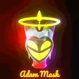 Adam-Mask-Hazbin-Hotel-3D-printed-Cults.gif Adam Mask - Hazbin Hotel Mask for Cosplay
