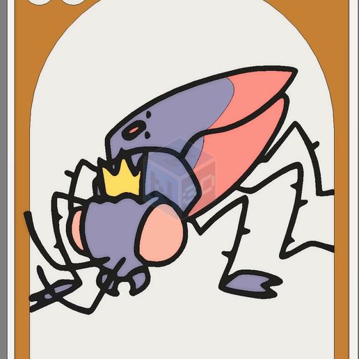Cockroach-queen.mp4 Grounded - Cockroach queen - Creature Card