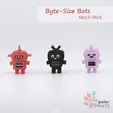 Byte-Size-Bots-PUL.gif BYTE-SIZE BOTS MULTI-PACK - FIDGET KEYCHAIN [PRIVATE USE ONLY]🤖💓