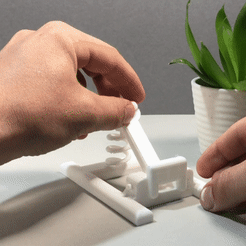 gifko.gif STL file Flexi Catapult・Template to download and 3D print, mithreed