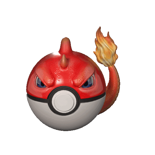 Charmeleon Pokeball 3D - Catch the Nostalgia!