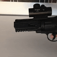 Media_220920_183625.gif Fichier STL Silencieux HDR50 || Extension de canon || Revolver || UMAREX・Design pour imprimante 3D à télécharger