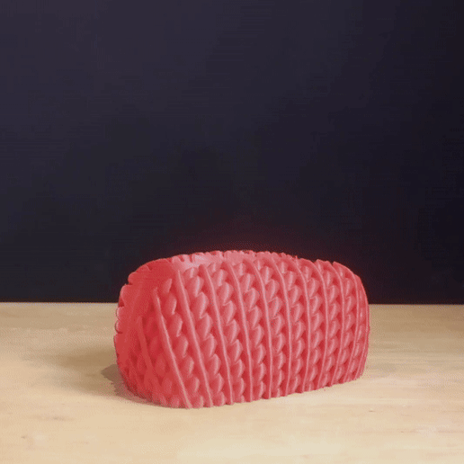 switch-3d-print-controller-stand11-ezgif.com-video-to-gif-converter.gif Текстурированная подставка для контроллеров 4 шт || Вертикальный вязаный узор || PS4, PS5, XBOX и Switch