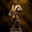 scorpion.gif Mortal Kombat Scorpion Fanart - Statue