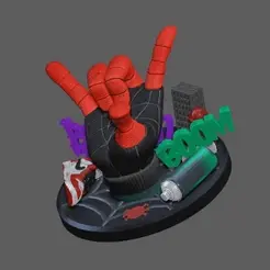 1.gif Файл 3D SPIDERMAN INTO THE SPIDER VERSE MILES MORALES PS CONTROLLER HOLDER 3D PRINT・3D-печать дизайна для загрузки