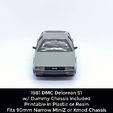 81-Delorean-2.gif 81 Delorean Body Shell with Dummy Chassis (Xmod and MiniZ)