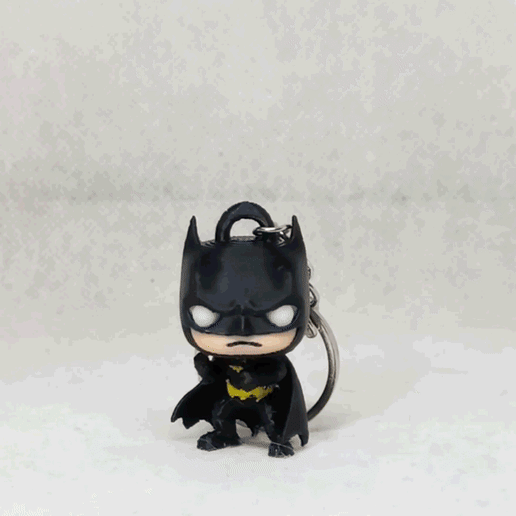 Chipi batman keychain