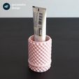 02.gif Файл STL Держатель для зубной щетки・Модель 3D-принтера для загрузки