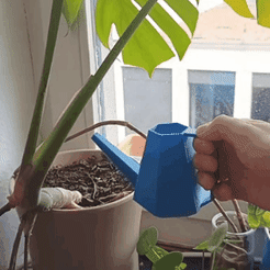 20221230_102609.gif Free STL file watering can - rescalable・3D printable object to download