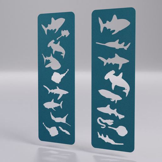 05-Bookmark_Sharks_001.mp4 2 Shark Bookmarks