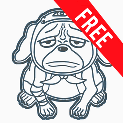 GIF-PAKKUN-FREE.gif Fichier STL gratuit PAKKUN - MOULE À BISCUIT / NARUTO SHIPPUDEN・Design pour impression 3D à télécharger