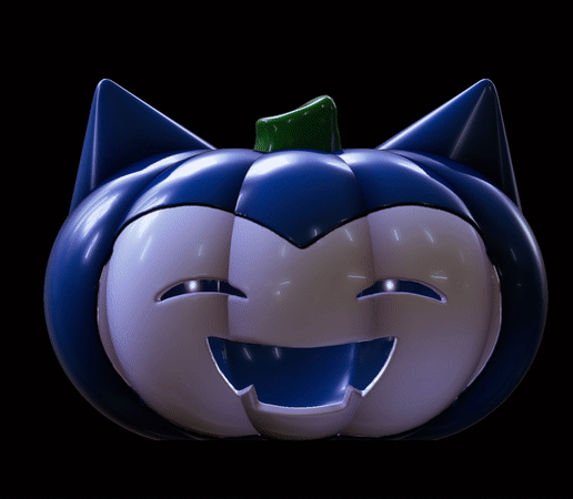 Snorlax jack o lantern pumpkin