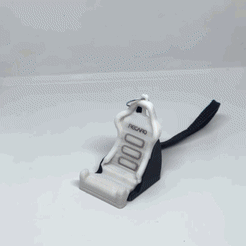 SOPORTE-MOVIL-LLAVERO-RACING.gif Racing Seat Cell Phone Holder Keychain