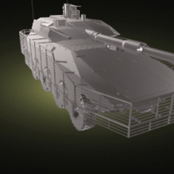 imgfiip.com STL file CT120 The combat vehicle・3D printing idea to download, Mishalle