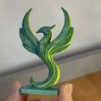 Video-01.mp4 Miniature Phoenix for Decoration