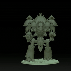 turntable_convert_3.gif 3D file mobile fortress of the empire・3D printing template to download