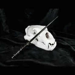 snape 400.gif 3D file Severus Snape wand - Harry Potter films 3D print model・3D printer model to download, 3D-mon