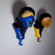 MK GIF.gif KEY HOLDER ( EYE SCORPION AND SUBZERO)