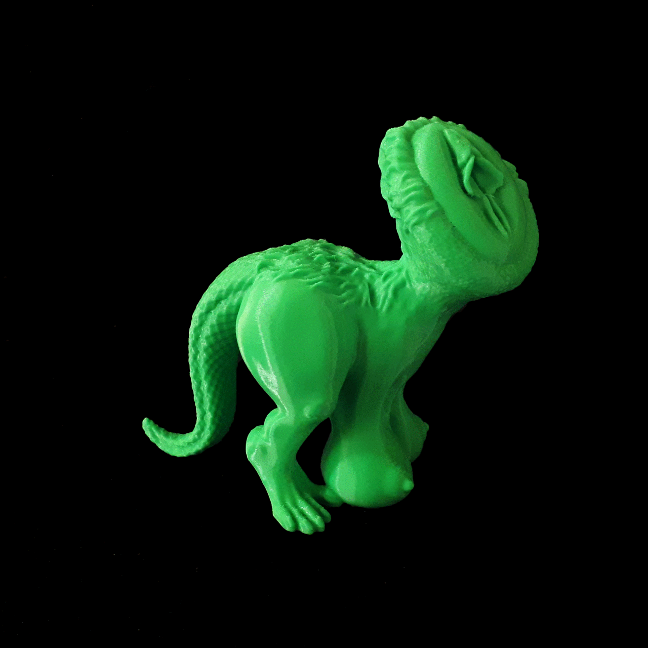 Dino_Pussy_V3_r2.gif STL file Dino Pussy・3D printable model to download, iradj3d