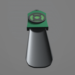 green-lantern.gif STL file Color Children's Shoehorn!・3D printing idea to download