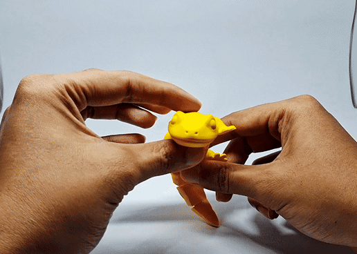 Salamander STL 3D Printable Animal Figurine